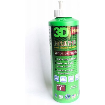 3D ACA 510 PREMIUM RUBBING COMPOUND 237 ml | Zboží Auto