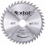 EXTOL PREMIUM Kotouč pilový s SK plátky, O 184x3,0x30mm, 40T (8803221) – Hledejceny.cz