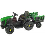Daimex elektrický farmářský traktor s vlekem Bison + 2.4G dálkové ovládání zelená – Sleviste.cz