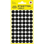 Avery Zweckform 3140 Samolepící kolečka 12 mm 270 ks černé – Zboží Dáma