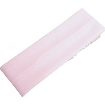 Látková elastická čelenka - světle růžová - 6,5cm – Zboží Dáma