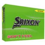Srixon Soft Feel 2-plášťový žlutá 12 ks – Zboží Dáma