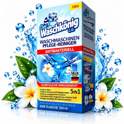 Německý Waschkonig antibakteriální čistič pračky 5v1 250 ml – Hledejceny.cz