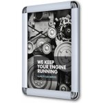 Jansen Display Plakátový klaprám A4 oblý roh – Zboží Živě