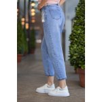 Balónové džíny BABY BLUE R2889B Světle modrá – Sleviste.cz