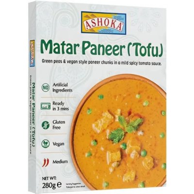 Ashoka Matar Paneer Tofu 280 g – Hledejceny.cz