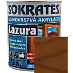 Sokrates Silnovrstvá akrylátová lazura 2 kg ořech – Zboží Mobilmania