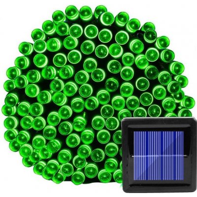Solar 204 22 Solární vánoční řetěz zelená 200LED 22Metrů – Hledejceny.cz