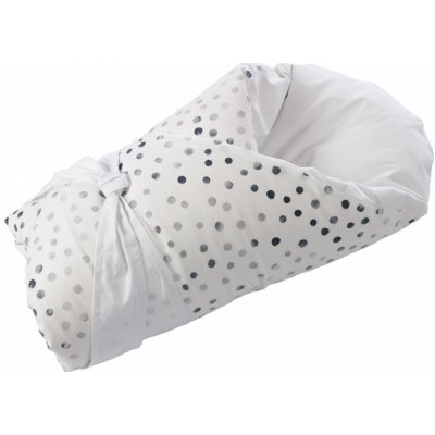 JAN peří Péřová zavinovačka Dráček puntíky šedé puntíky šedé – Zboží Dáma