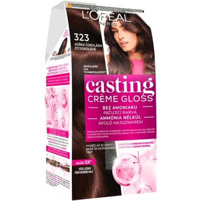 L'Oréal Casting Creme Gloss 323 hořká čokoláda 48 ml – Sleviste.cz