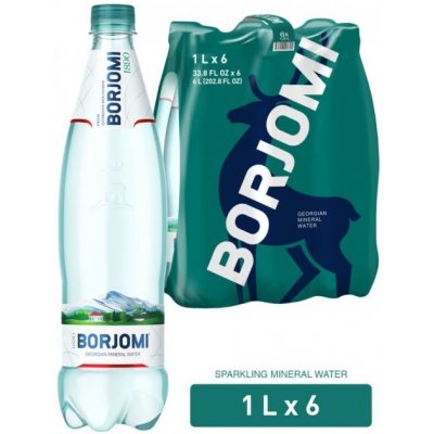 Borjomi Minerální voda 1000 ml – Hledejceny.cz