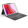 Pouzdro na tablet Logitech Combo Touch QWERTY britská pro Apple 10.2-inch iPad 7. generace, 8. generace 920-009629 grafit