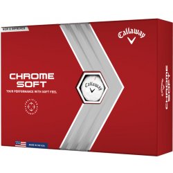 Callaway balls Chrome Soft 22 4-plášťové 3 ks