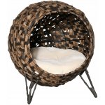 PawHut Ratanový pelíšek pro kočky 52 x 58 cm – Hledejceny.cz