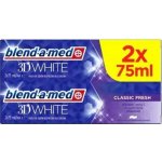 Blend-a-med 3D White Classic Fresh bělicí 2 x 75 ml – Hledejceny.cz