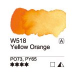 Mijello akvarelová barva 15ml 518 Yellow Orange – Hledejceny.cz