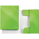 LEITZ WOW A4 tříchlopňové desky zelené – Hledejceny.cz