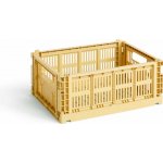 HAY Úložný box Colour Crate M Golden Yellow – Zboží Mobilmania