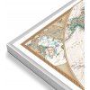 Nástěnné mapy National Geographic Svět - nástěnná mapa Executive 116 x 77 cm Varianta: mapa v hliníkovém rámu, Provedení: stříbrný rám