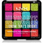 NYX Professional Makeup Ultimate I Know That´s Bright oční stín 12,8 g – Zboží Mobilmania