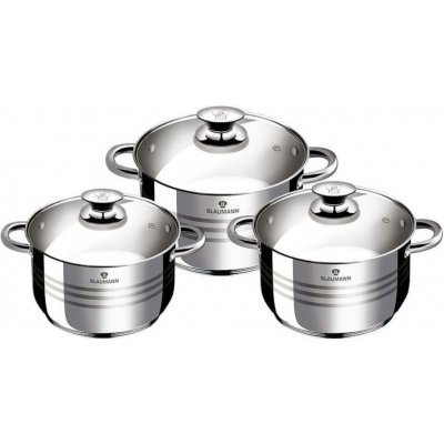 Blaumann Sada nádobí nerez 6 ks Gourmet line – Sleviste.cz