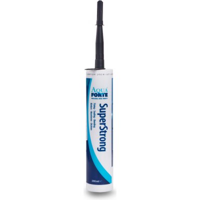 AQUAFORTE SuperStrong Fix&Seal tmel 290g , černý – HobbyKompas.cz