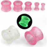 Piercingate tunel do ucha PTP00235 čirá – Zboží Dáma