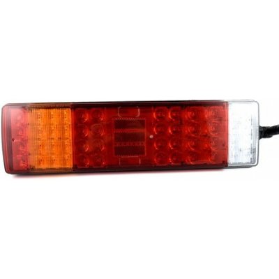 TruckLED Zadní LED světlo, 5 funkcí, 7pin konektor, 12/24V, levé [L1863] – Zboží Mobilmania