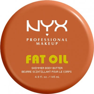 NYX Professional Makeup Fat Oil Body šlehané tělové máslo s hydratačním účinkem s vůní Caramelt Mami 145 ml – Zboží Dáma