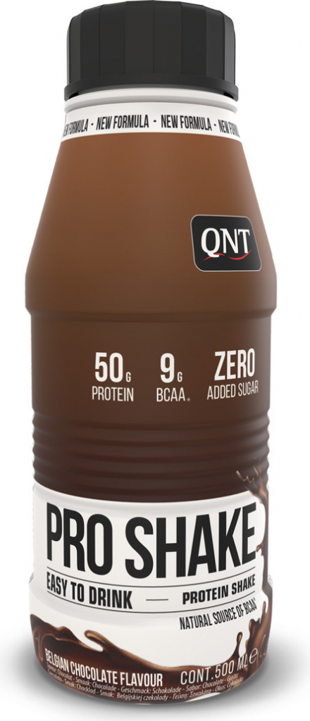 QNT Pro Shake 50g protein & Low Sugar 500 ml od 89 Kč - Heureka.cz