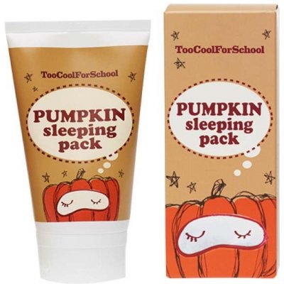 Too Cool For School Maska na obličej Pumpkin Sleeping Pack 100 ml