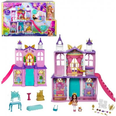 Mattel Enchantimals královský zámek herní set panenka Felicity s doplňky – Zboží Dáma