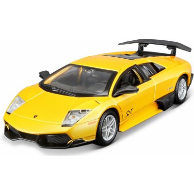 Bburago Plus Murcielago LP 670 4 SV žlutá 1:32