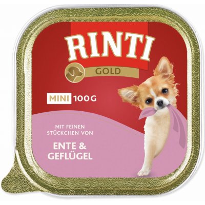 Rinti Gold Mini Adult Dog kachní a drůbež 100 g – Zbozi.Blesk.cz