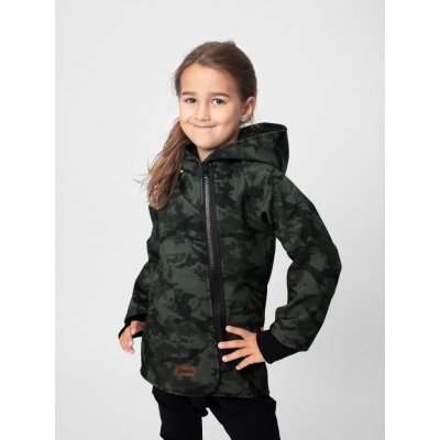 Drexiss dětský soft kabátek army/black