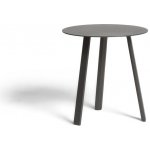 Diphano Hliníkový odkládací stolek 42cm Elite Easy-Fit, kulatý 44x42cm, rám hliník šedočerná (lava), deska hliník šedočerná (lava) – Hledejceny.cz
