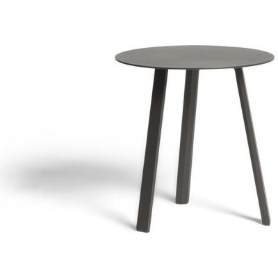 Diphano Hliníkový odkládací stolek 42cm Elite Easy-Fit, kulatý 44x42cm, rám hliník šedočerná (lava), deska hliník šedočerná (lava) – Hledejceny.cz