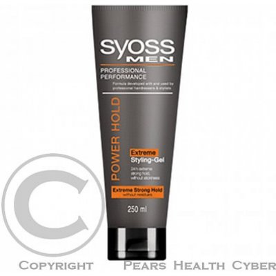 Syoss Men Power Hold Extreme gel stylingový 250 ml