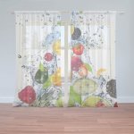 Sablio Záclony Ovoce: 2ks 150x250cm – Hledejceny.cz
