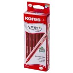 Kores K5 Pen červené kuličkové pero – Zbozi.Blesk.cz