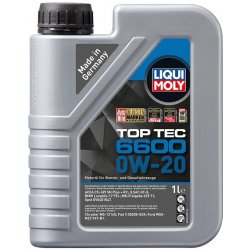 Liqui Moly TOP TEC 6600 0W-20 1 l 21410