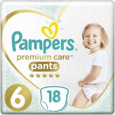 Pampers Premium Pants 6 18 ks – Zboží Mobilmania