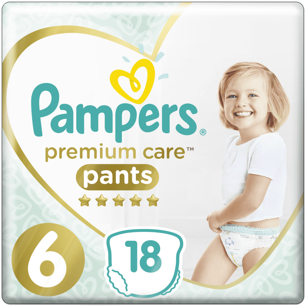 Pampers Premium Pants 6 18 ks