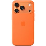 Apple Silikonový kryt s MagSafe na iPhone 17 Pro oranžový MGFE4ZM/A – Sleviste.cz