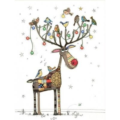 Přání GC008 BUG ART - vánoční – Zboží Dáma