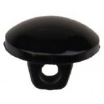 Pro Háčkování Knoflík kulatý černý 10 mm – Zboží Mobilmania