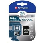 Verbatim microSDXC 64 GB UHS-I U1 47042 – Zboží Živě