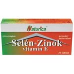 Naturica SELEN + ZINEK vitamín E 30 tablet – Hledejceny.cz
