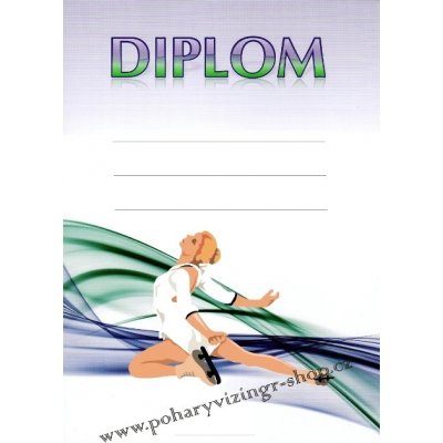 Krasobruslení diplom A4 č.3 – Hledejceny.cz