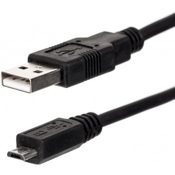 NetRack 204-01 USBl AM / MICRO 0,1m, černý